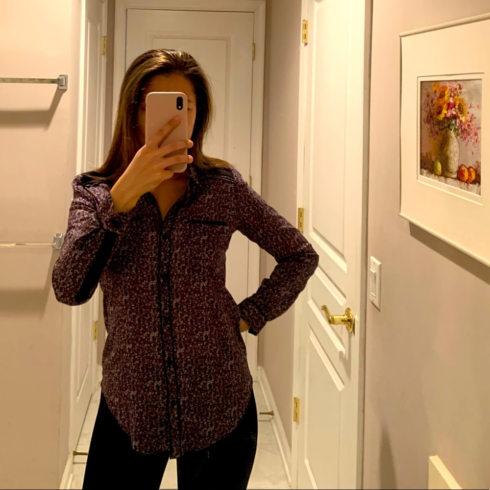 The Kooples Floral Blouse